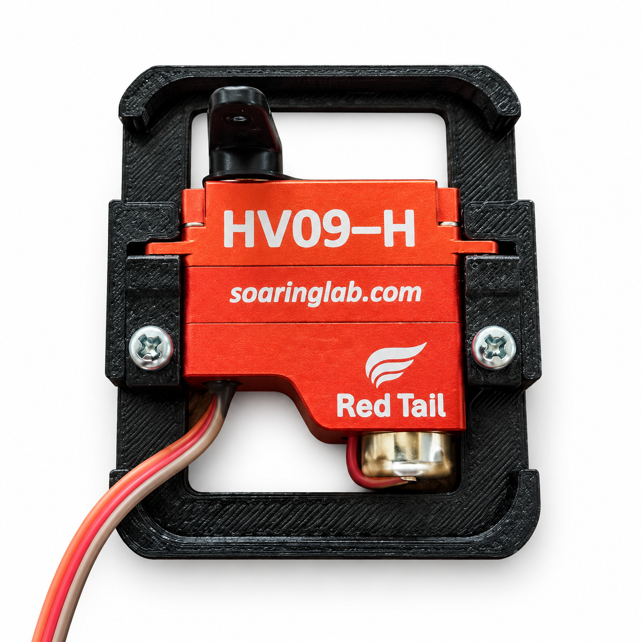 Servo Trays, Red Tail 09 hv