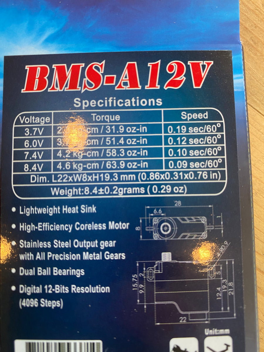 BMS-A12V Micro, Horizontal Mount – SOARING LAB