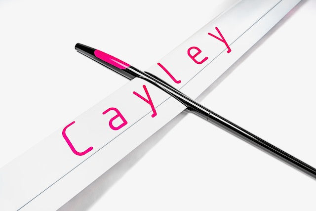 Cayley F5J - White  & Pink Swirl