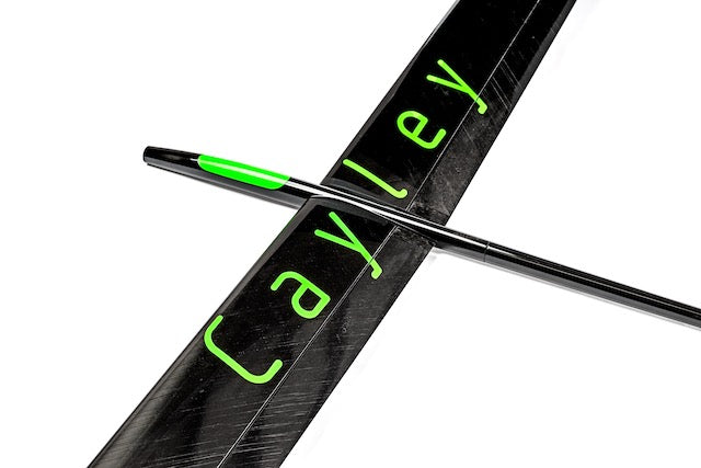 Cayley F5J - Black & Green Ombre